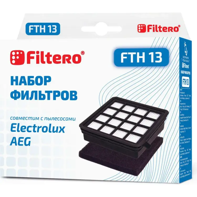 Набор фильтров для пылесосов ELECTROLUX fTH 13 Elx FILTERO 5797 Набор фильтров для пылесосов ELECTROLUX fTH 13 Elx FILTERO 5797