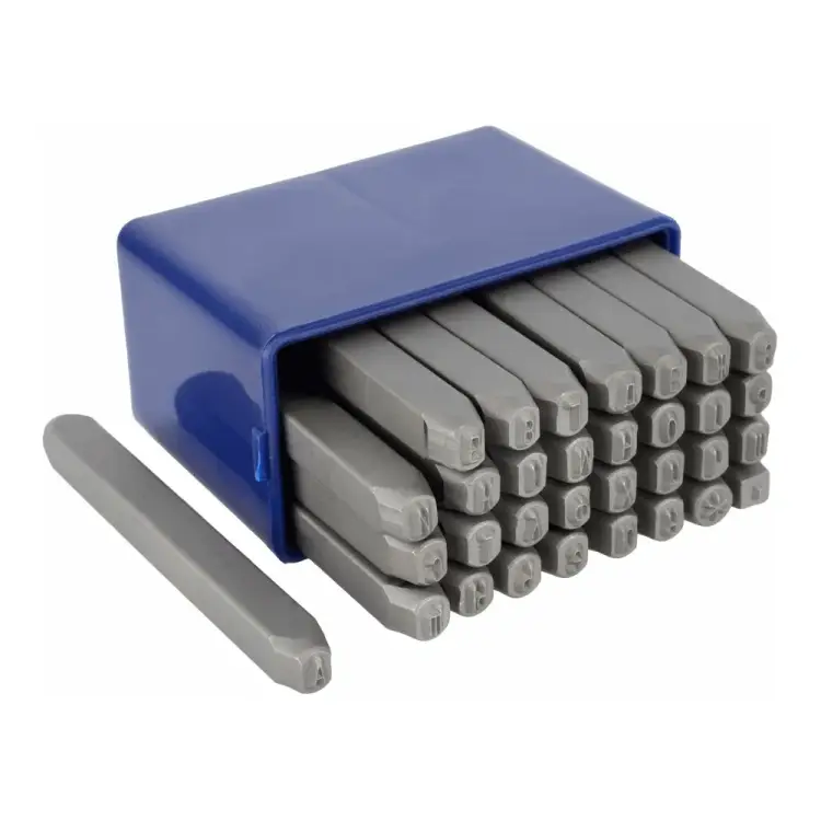 Набор стальных буквенных клейм Beril 552003 13769