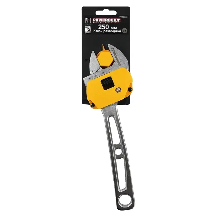 Цельнометаллический разводной ключ TORGWIN Powerbuilt WRT3252R