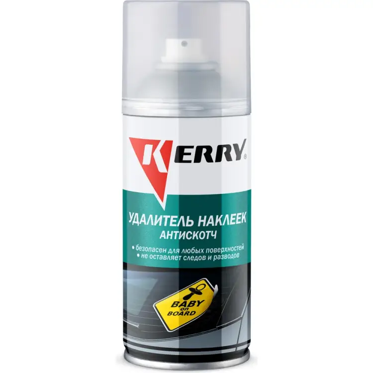 Удалитель наклеек KERRY Антискотч 210 мл KR-966-1