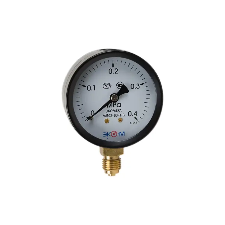 Манометр ЭКО-М Экомера МД02-63-G-0,4МПа-РИ