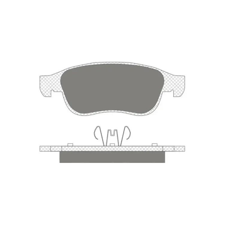 Тормозные колодки SCT SP737 Тормозные колодки SCT SP737