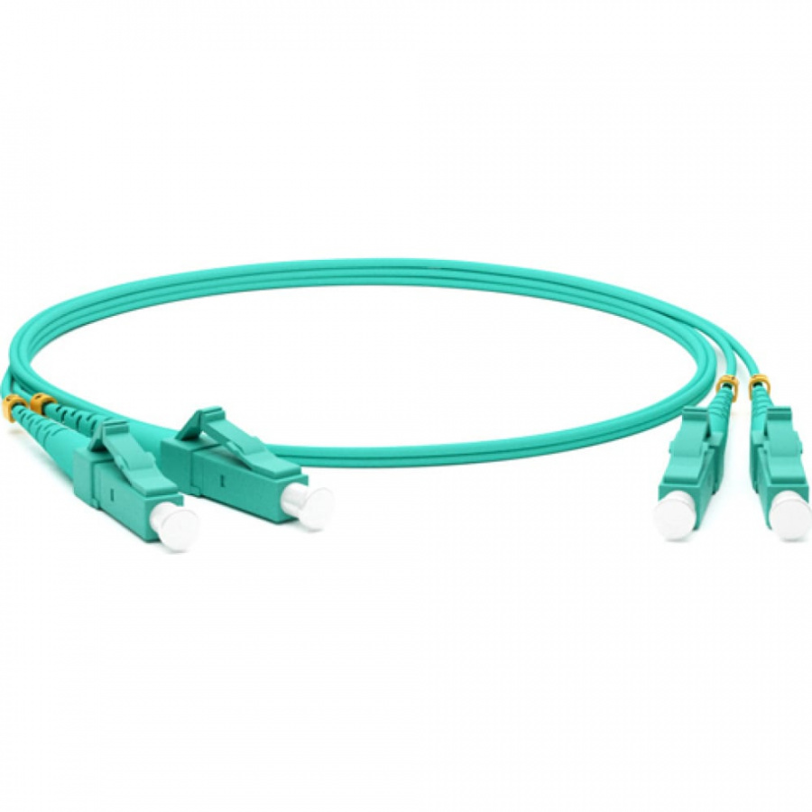 Волоконно-оптический шнур Hyperline FC-D2-503-LC/PR-LC/PR-H-15M-LSZH-AQ