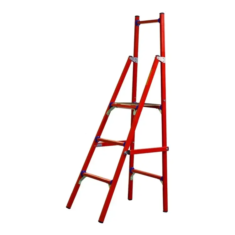 Стеклопластиковая диэлектрическая стремянка Диэлектрик СВД-3,0 Евро Д413758