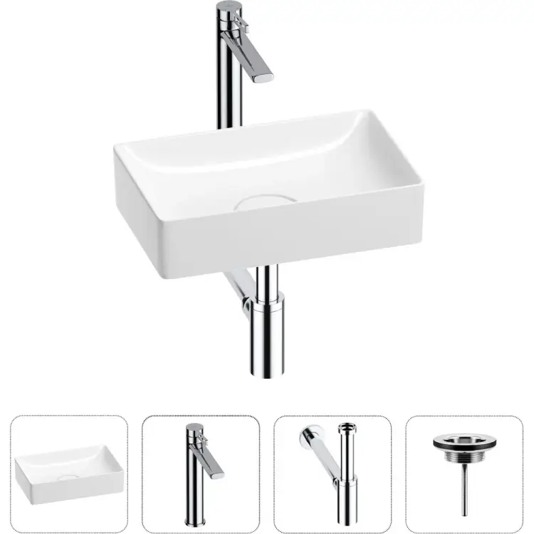 Раковина для ванной Wellsee Pure BY 201002526