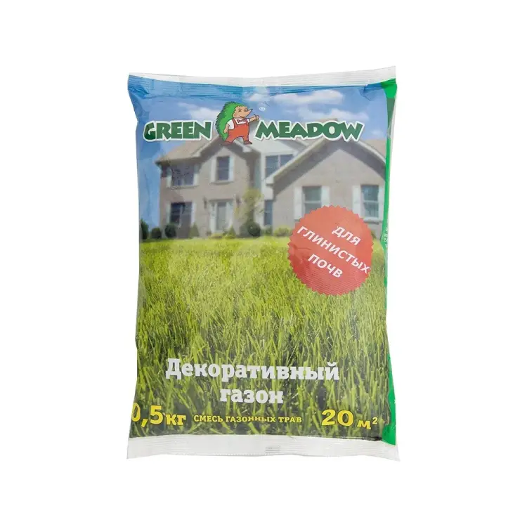 Семена газона для глинистых почв GREEN MEADOW Декоративный газон 4607160331317