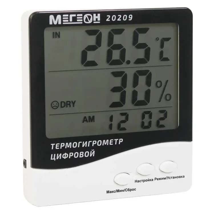 Термогигрометр МЕГЕОН 20209