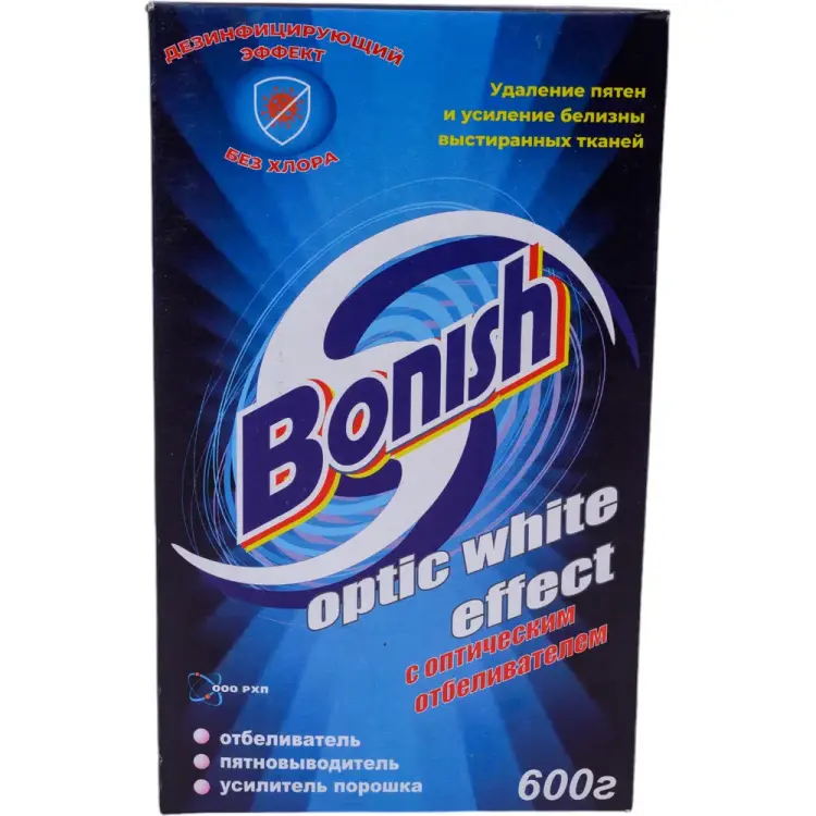 Чистящее средство для удаления пятен BONISH Optic white effect 603906