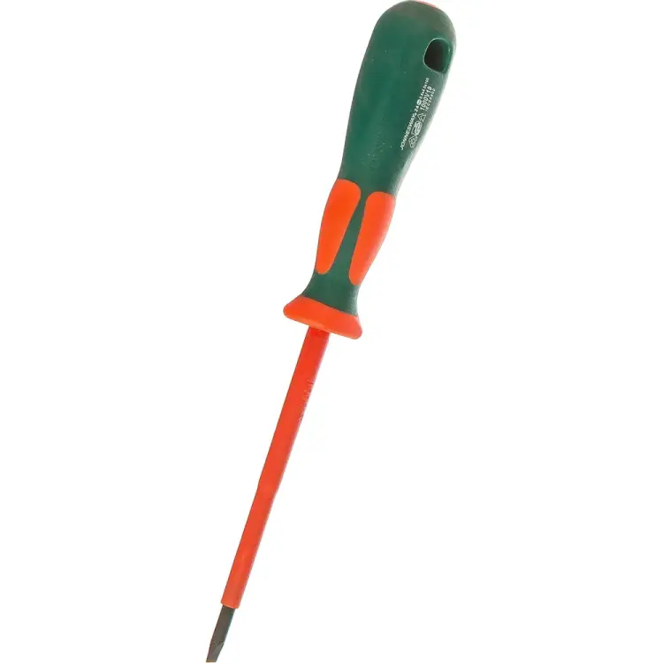 Шлицевая диэлектрическая отвертка Jonnesway DV13S4100 (D19S4100) Шлицевая диэлектрическая отвертка Jonnesway DV13S4100 (D19S4100)