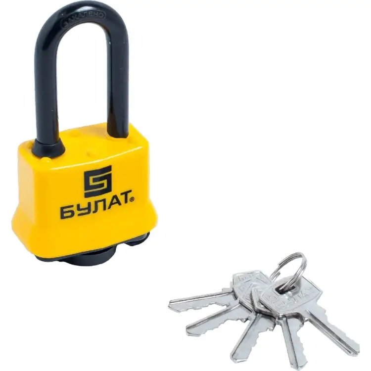 Всепогодный навесной замок БУЛАТ ВС 0340-01 13458