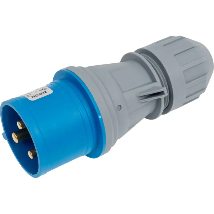 Разборная электрическая кабельная вилка LANMASTER LAN-IEC-309-32A1P/M