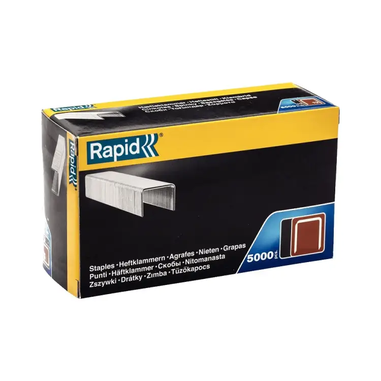 Тонкие широкие скобы Rapid тип 80 12 мм (5000 шт.) 40100520
