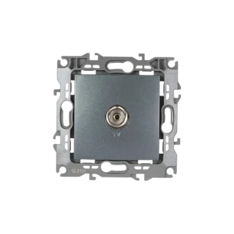 Одиночная tv розетка ЭРА 12310112 Б0019339