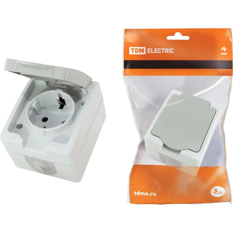 Розетка TDM ELECTRIC Вуокса SQ1803-0007