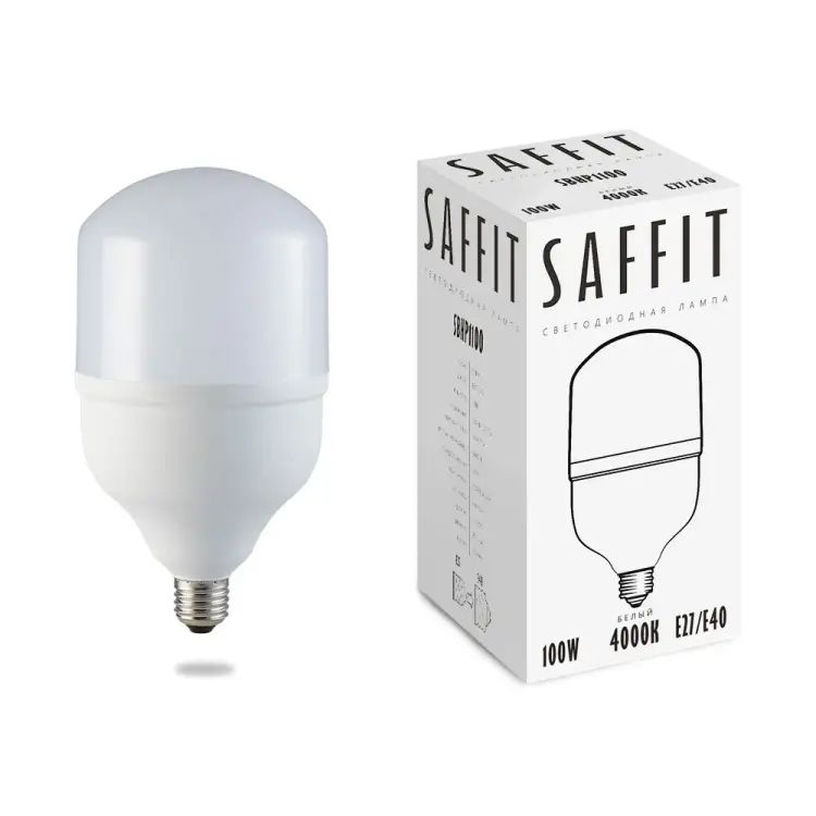 Светодиодная лампа SAFFIT SBHP1100 100W 230V E27-E40 4000K 55100