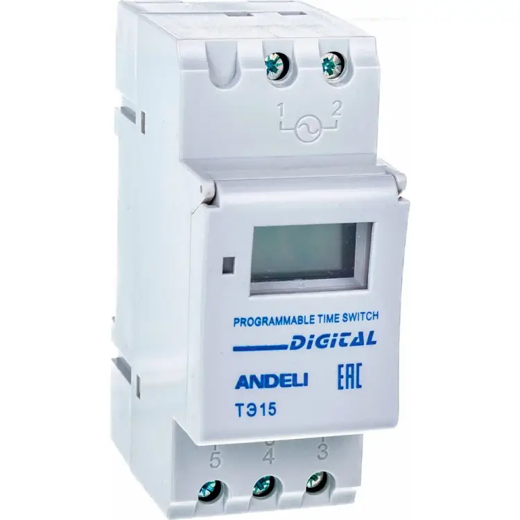 Цифровой таймер ANDELI THC-ТЭ15 ADL09-102