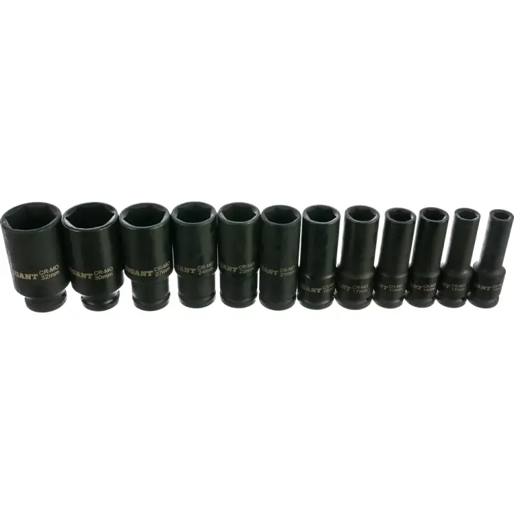 Набор торцевых ударных удлиненных головок Gigant G-11322