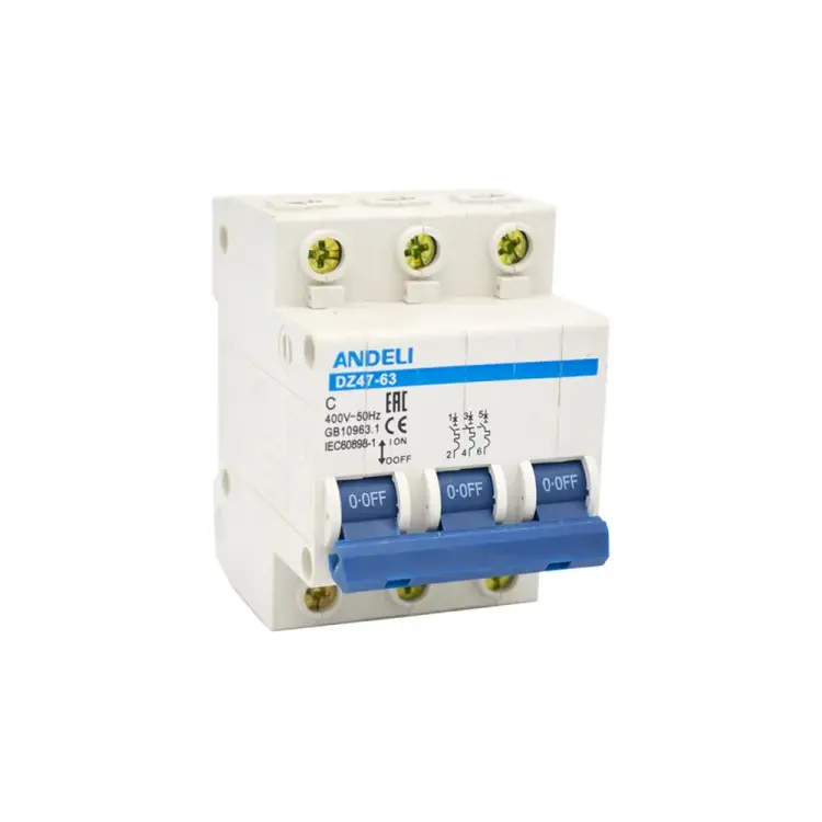 Автоматический выключатель ANDELI DZ47-63 ADL01-085