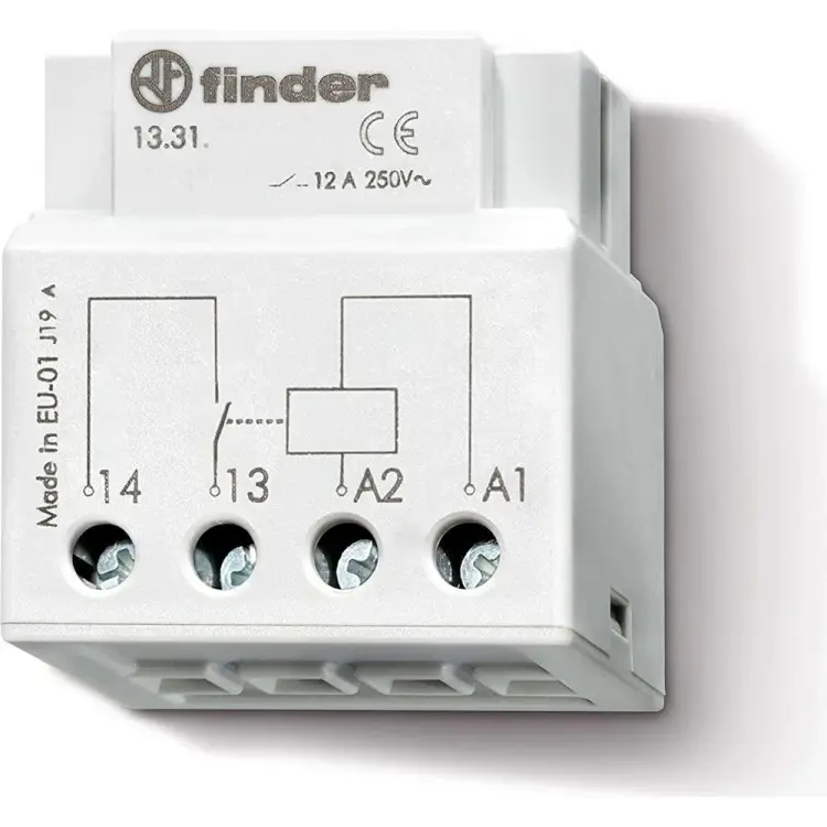 Промежуточное реле для установки в монтажную коробку Finder 133190244300