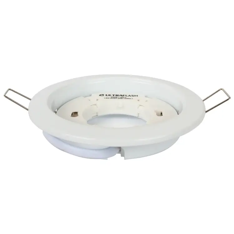 Металлический встраиваемый светильник Ultraflash GX-53-01 14055