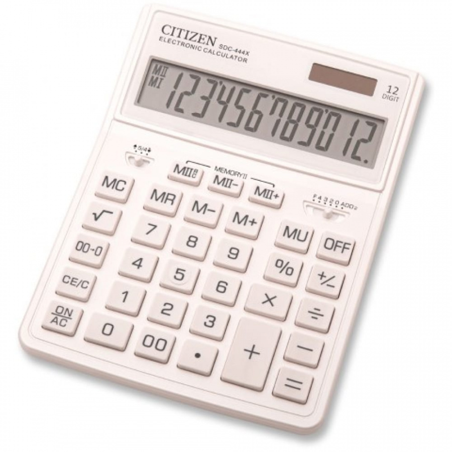 Настольный калькулятор Citizen SDC444XRWHE