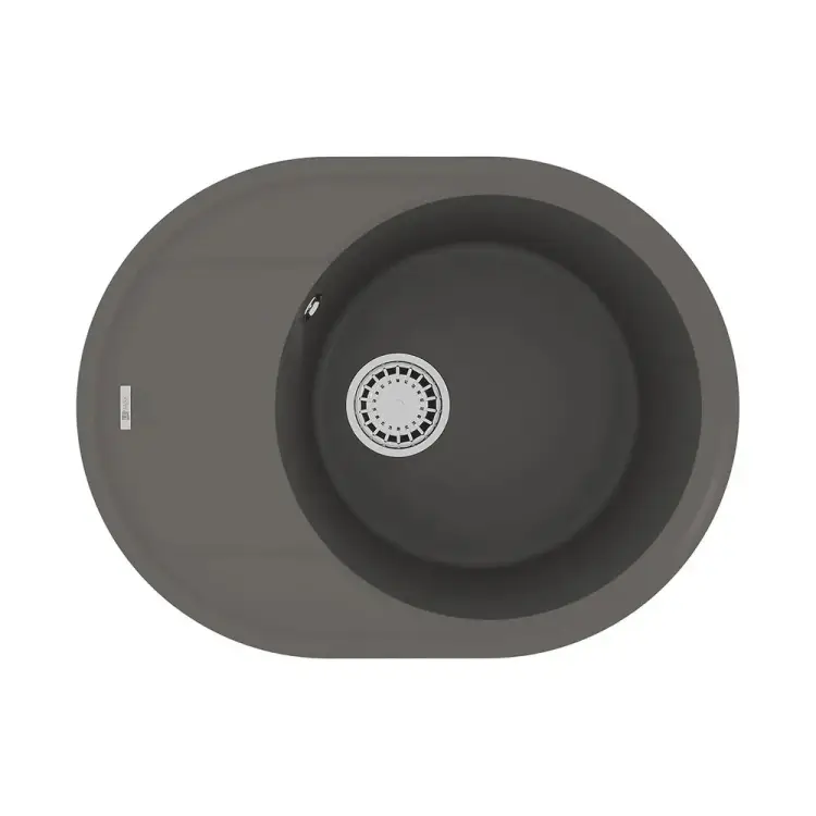 Кухонная мойка Lemark LACHA 620 серый шёлк 9910053 Кухонная мойка Lemark LACHA 620 серый шёлк 9910053