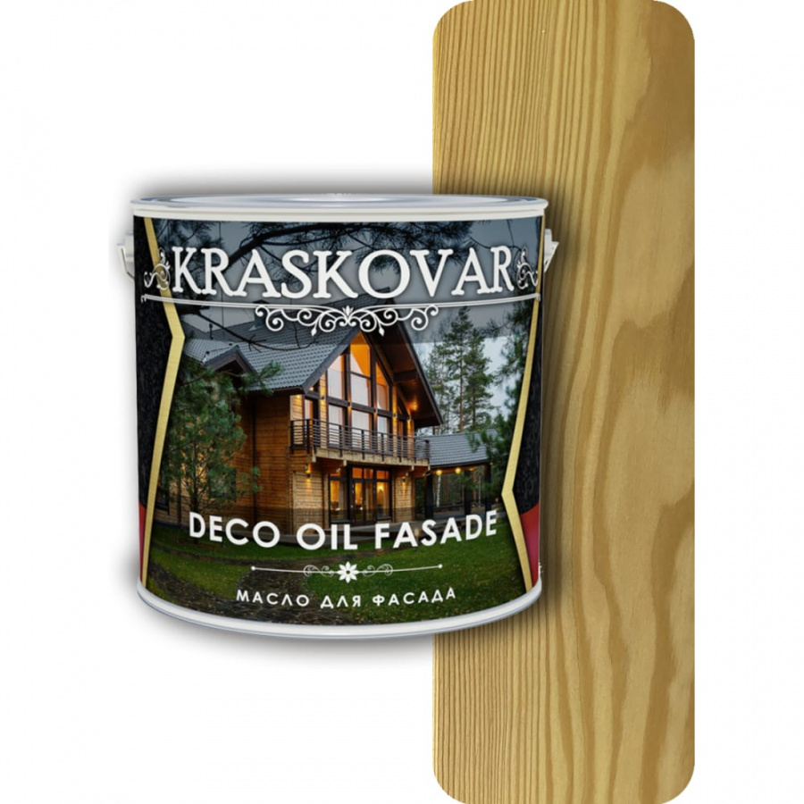 Масло для фасада Kraskovar Deco Oil Fasade