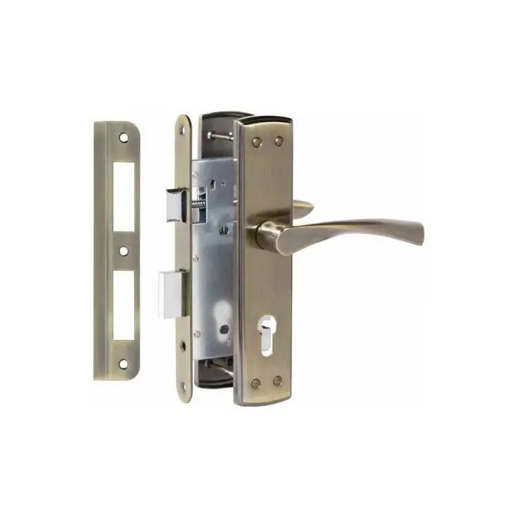 Врезной замок VETTORE 7255-4 AB 20283