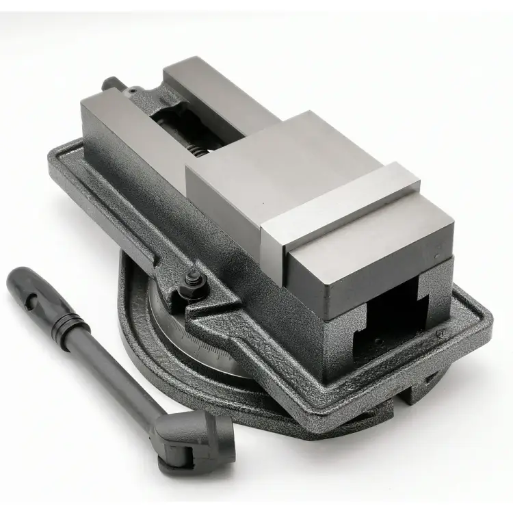 Прецизионные станочные тиски BESTELLI серия QM16 100 мм, поворотные AC01100103