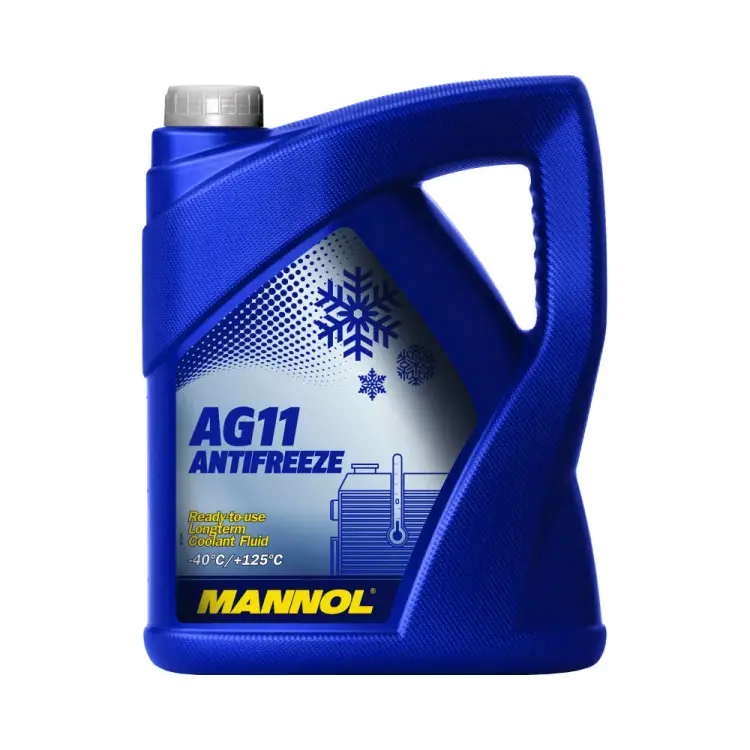 Готовый раствор охлаждающей жидкости MANNOL ANTIFREEZE LONGTERM AG11 2037