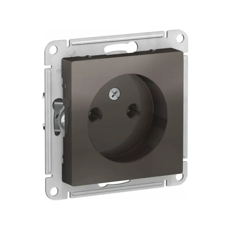 Одноместная розетка Systeme Electric СП ATLAS DESIGN ATN000641 1240368