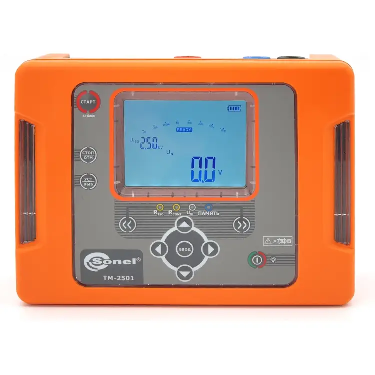 Измеритель параметров электроизоляции SONEL TM-2501 WMRUTM2501