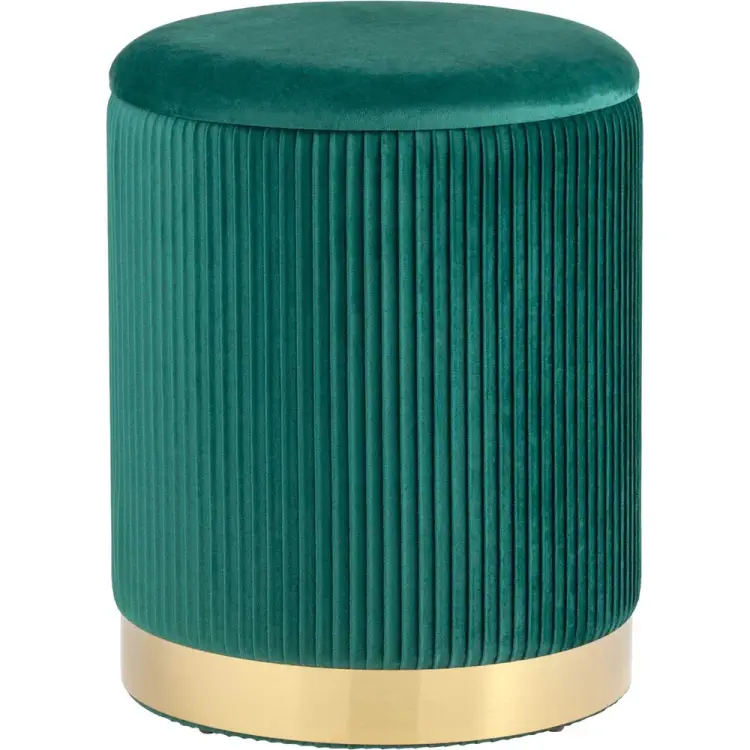 Пуф Стул Груп Шарлотта с ящиком, велюр зеленый 19A205VA-8167-25 Пуф Стул Груп Шарлотта с ящиком, велюр зеленый 19A205VA-8167-25