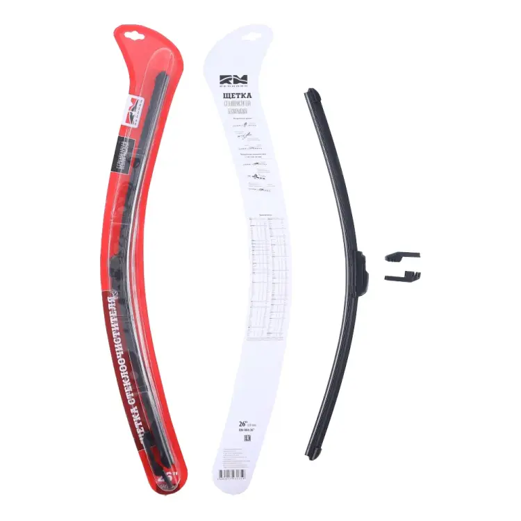 Бескаркасная щетка стеклоочистителя REDMARK RM00426