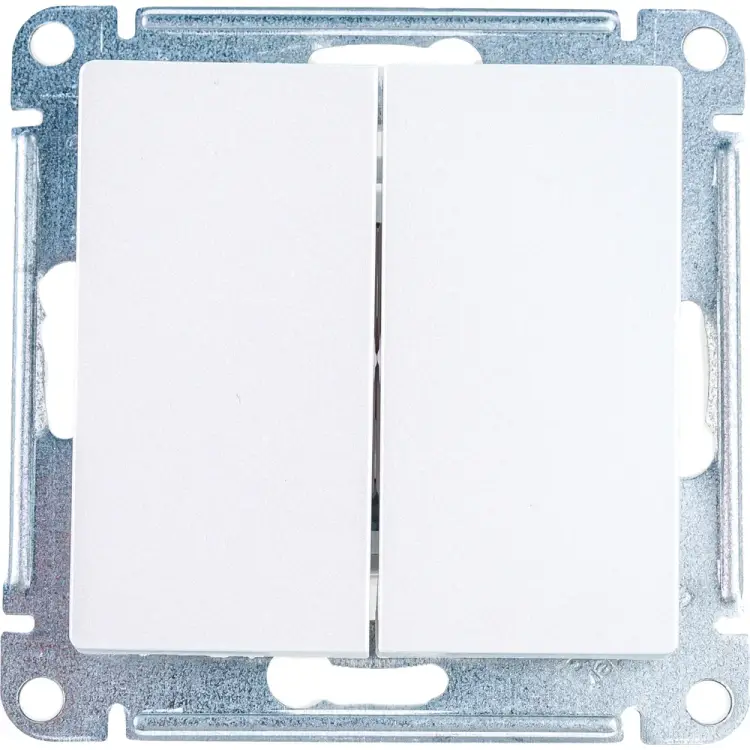 Двухклавишный переключатель Systeme Electric AtlasDesign ATN000465