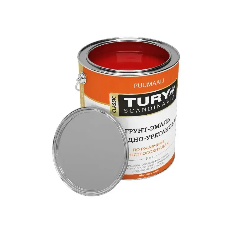 Грунт-эмаль по ржавчине TURY АУ T1-00007188 Грунт-эмаль по ржавчине TURY АУ T1-00007188