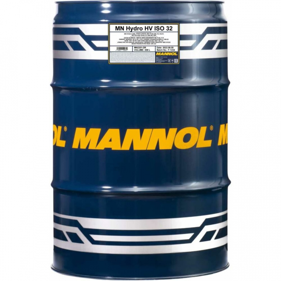 Гидравлическое масло MANNOL HYDRO HV ISO 32