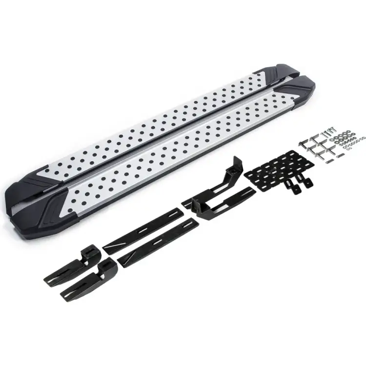 Пороги на автомобиль для Toyota RAV4 CA40 2012-2019 г.в. Rival Bmw-Style D173AL.5705.1