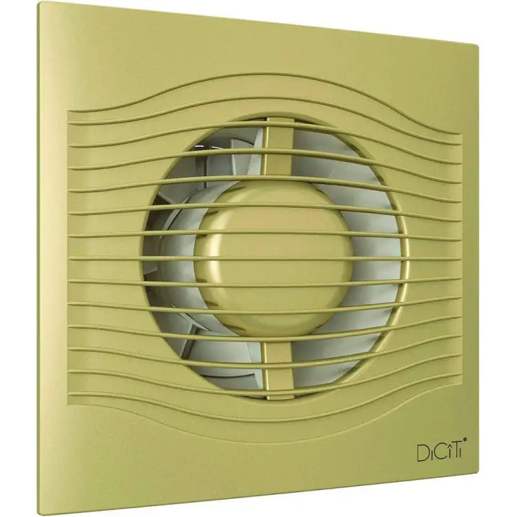 Осевой вытяжной вентилятор DICITI SLIM 5C champagne 87-997