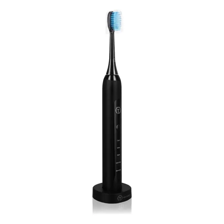 Электрическая зубная щетка TITAN electronics Titan Black Черная TELTB001/черная