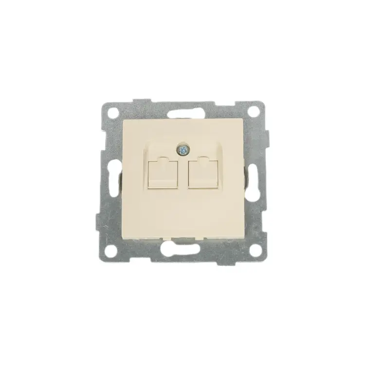 Двойная компьютерная розетка GUSI Electric Ugra С11К2-003