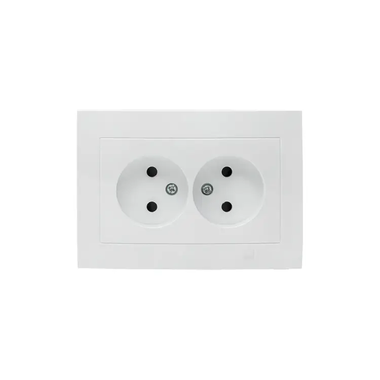 Двухместная розетка EKF Валенсия PROxima EWR10-102-10