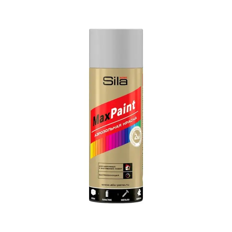 Универсальная аэрозольная эмаль Sila HOME Max Paint SILP7035
