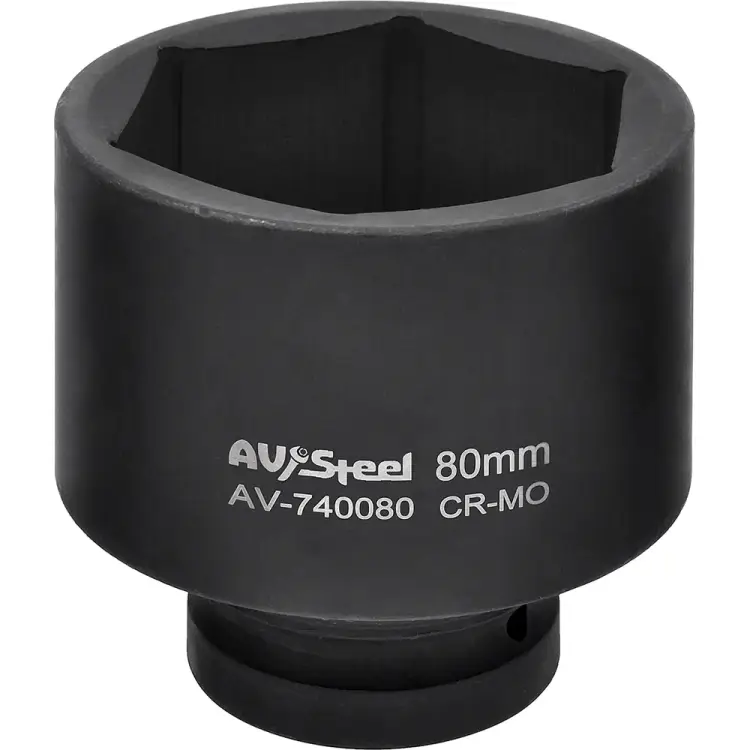 Ударная головка шестигранная AV Steel AV-740080